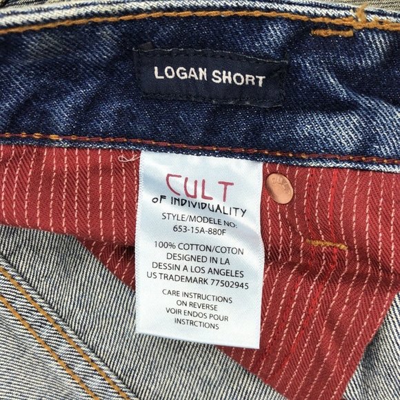 Cult of Individuality Logan Distressed Denim Short - Picture 6 of 10